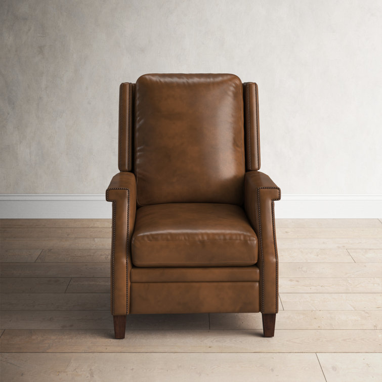 small leather recliner