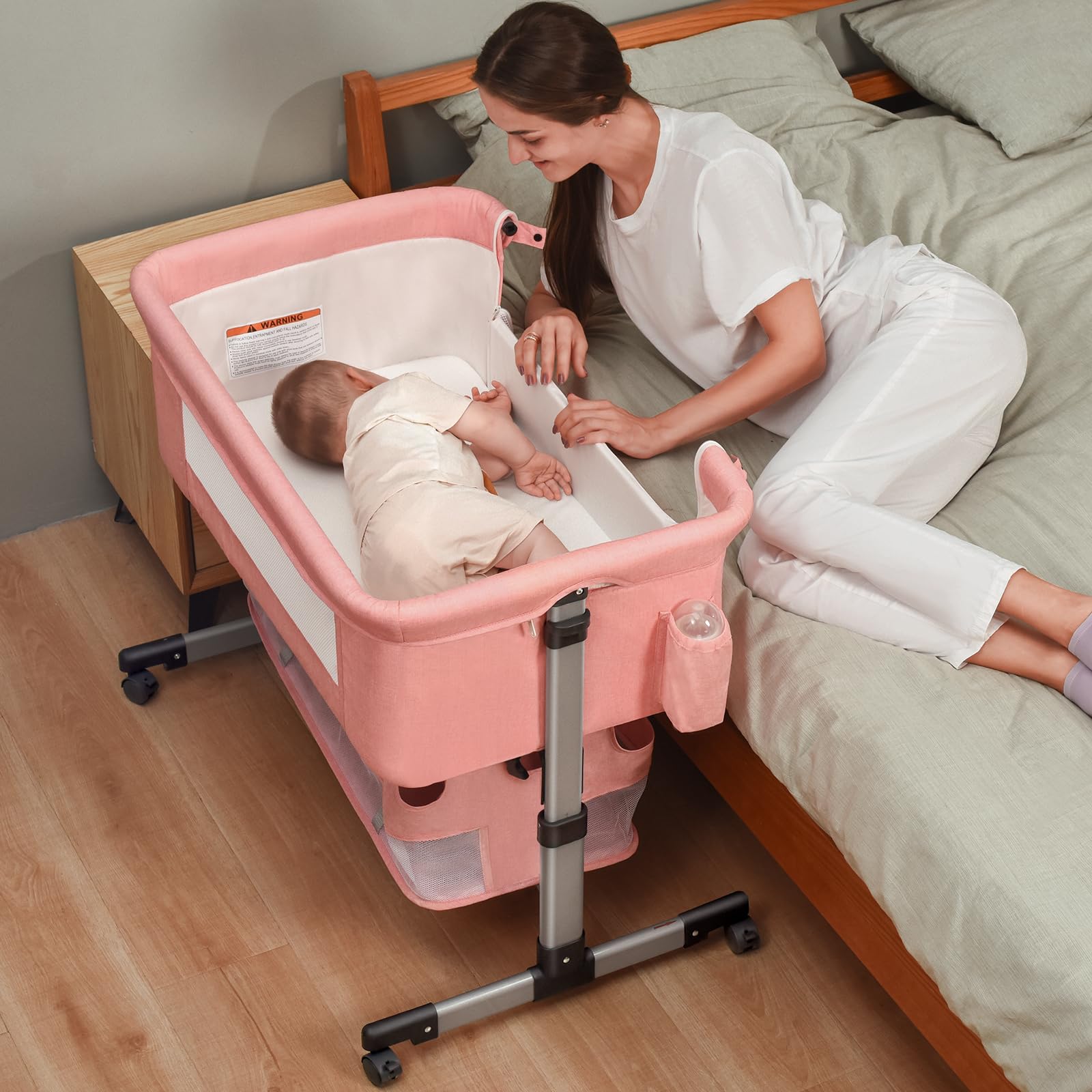 what to do if baby falls off bed on hard surface