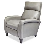 Embracing the Elegance of a Gray Leather Recliner