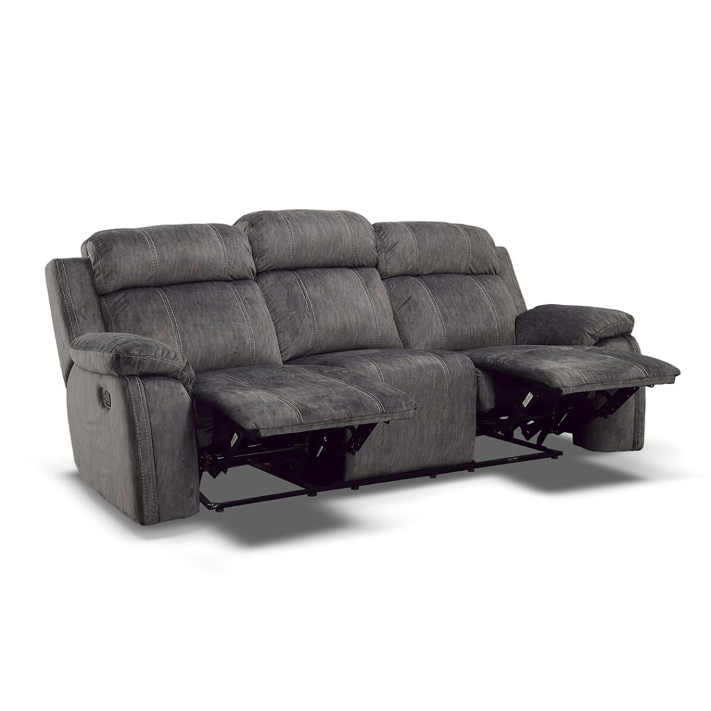 Comfort: Dual Recliner Sofa Perfect for Cozy Nights In