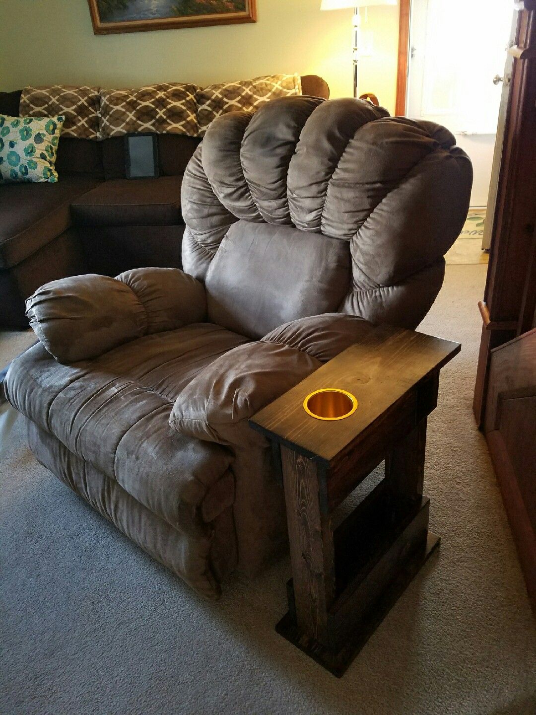 side table for recliner