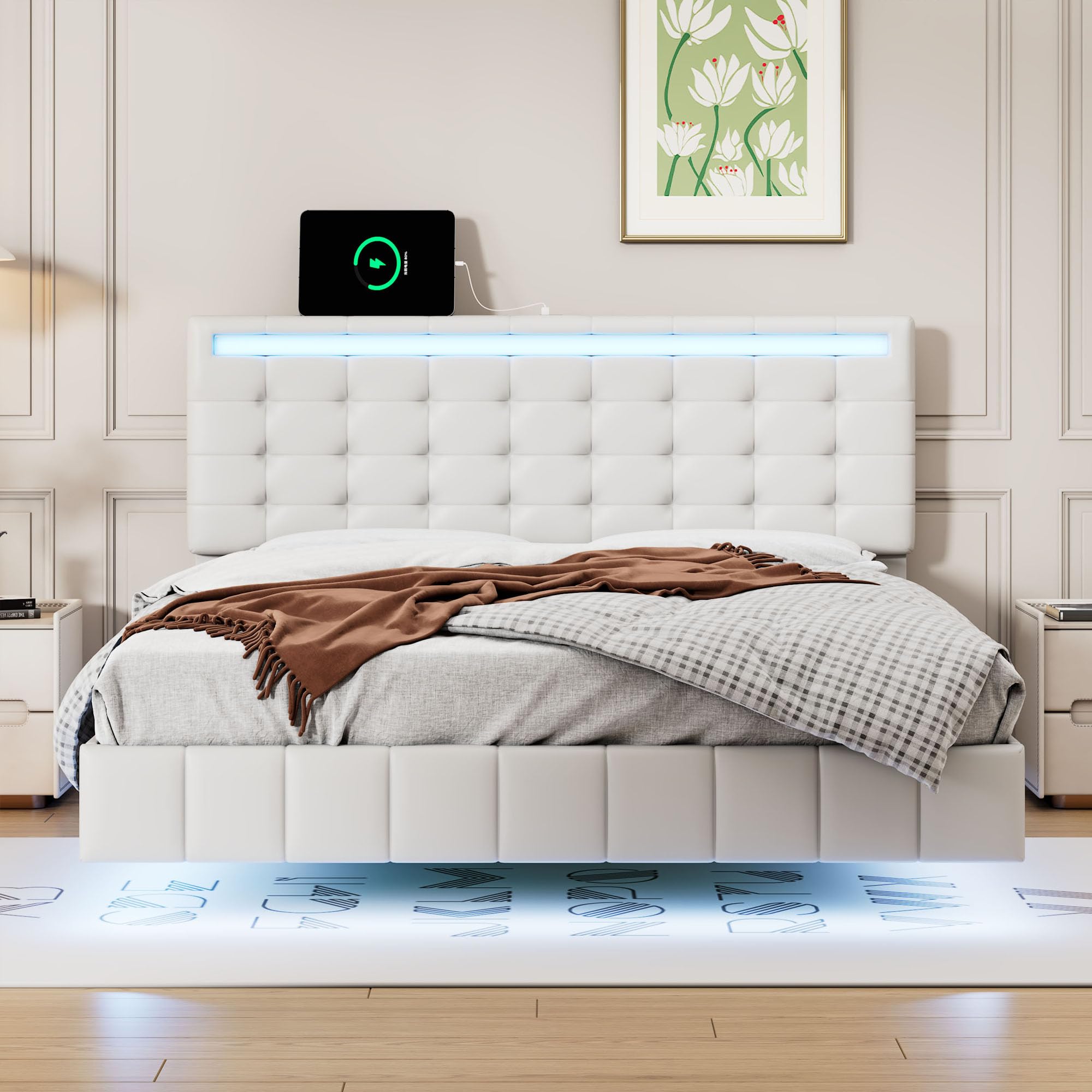floating bed design