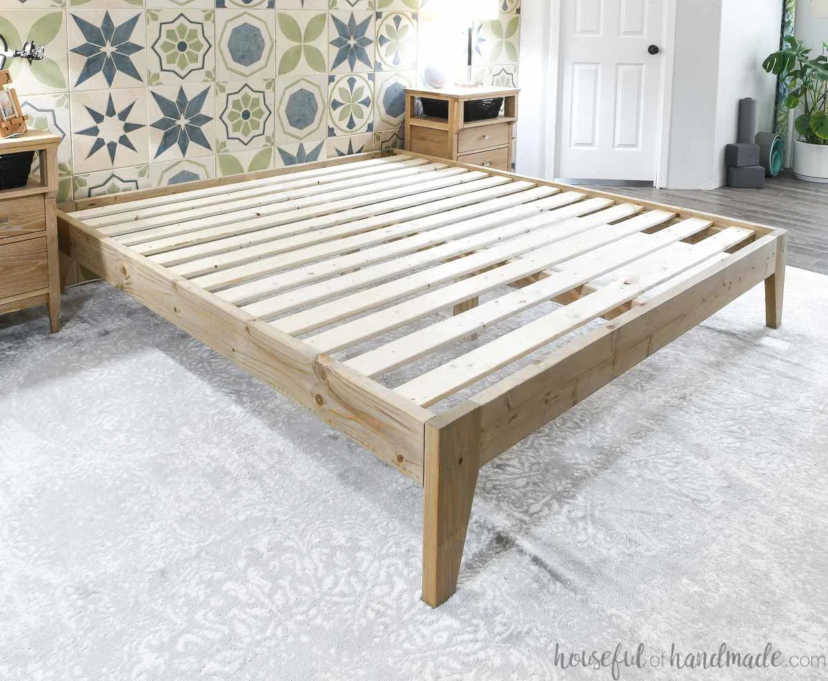 how to build a platform bed