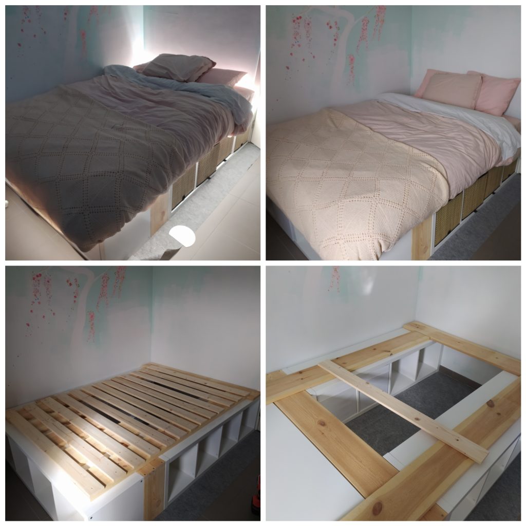 ikea kallax bed