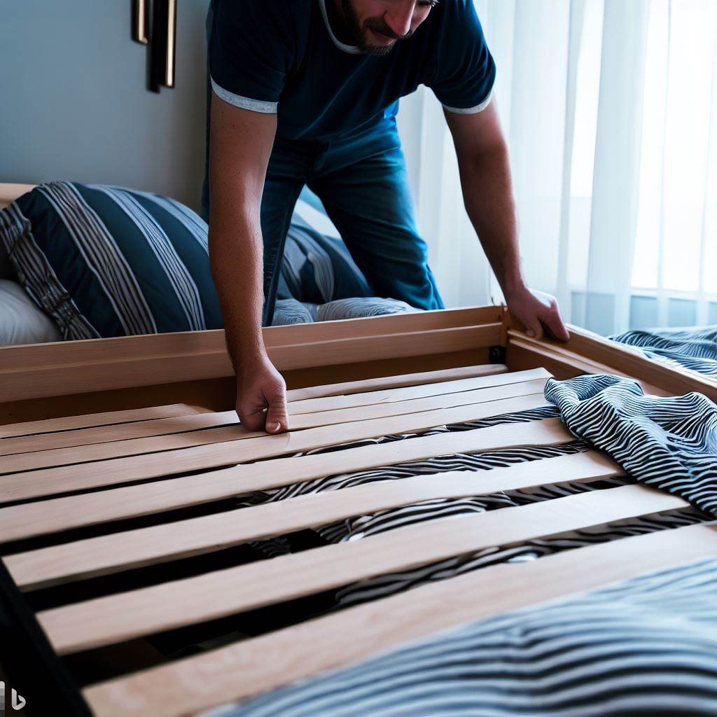 how to put a bed frame together