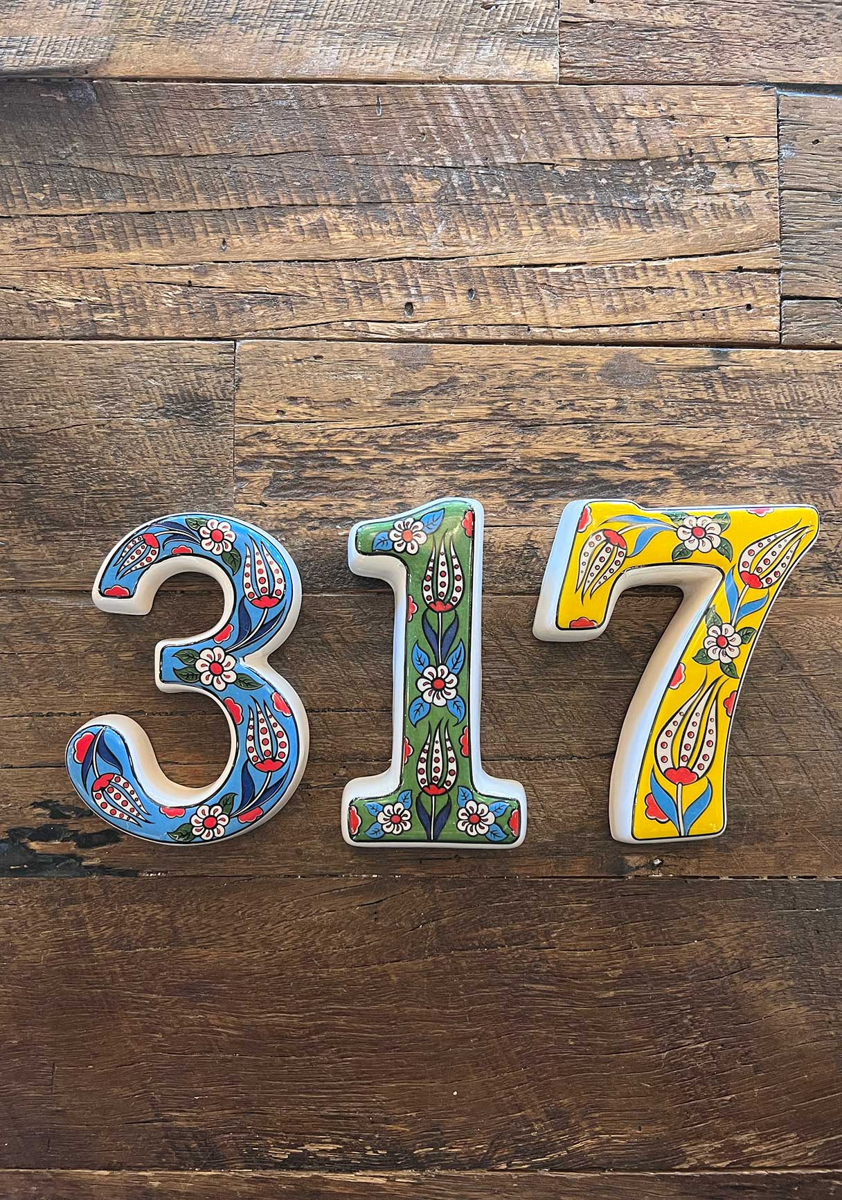 decorative numbers for house