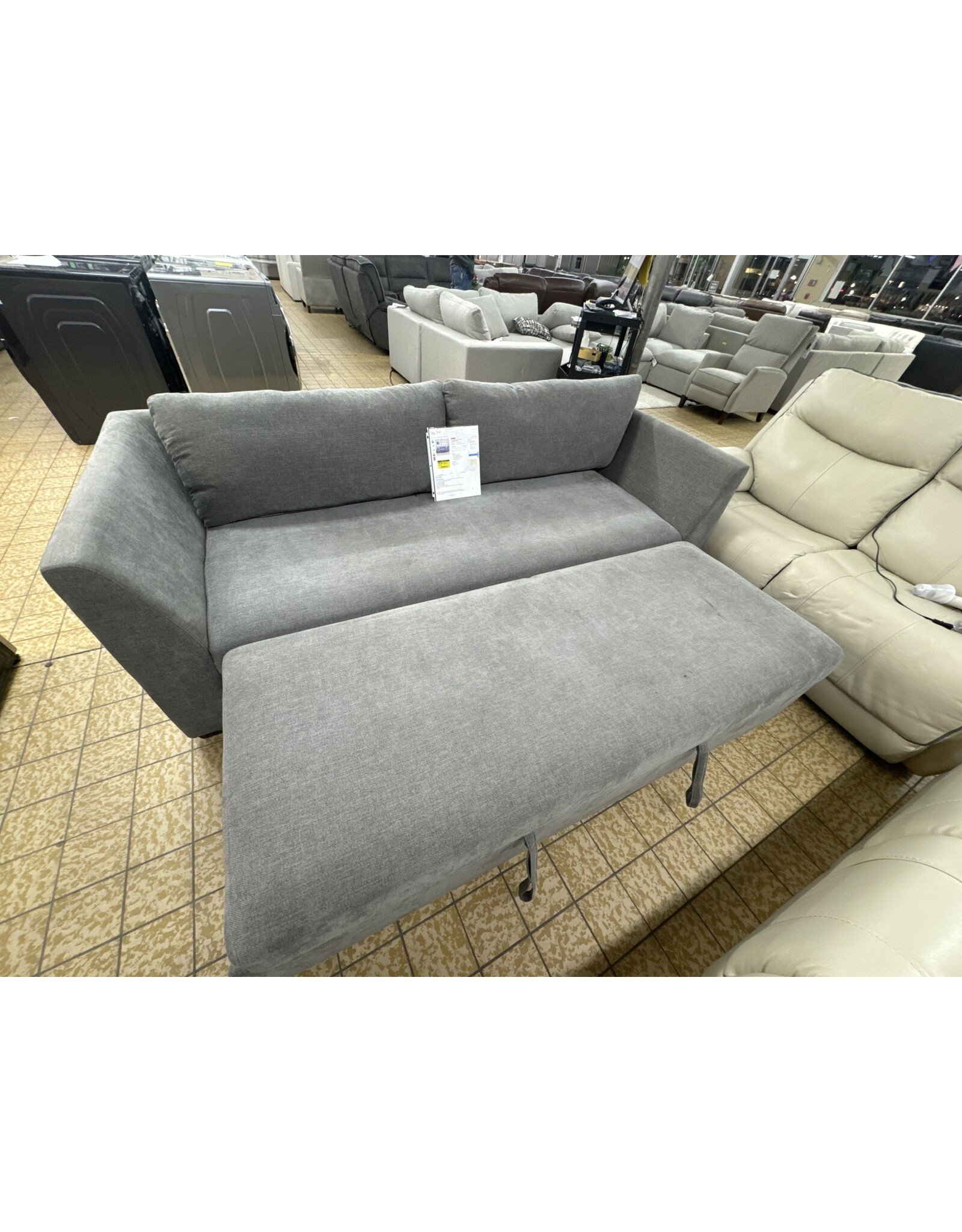 thomasville marion fabric convertible sofa