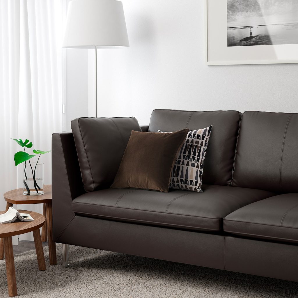 Colour Schemes that Enhance Dark Brown Sofa in Living Rooms