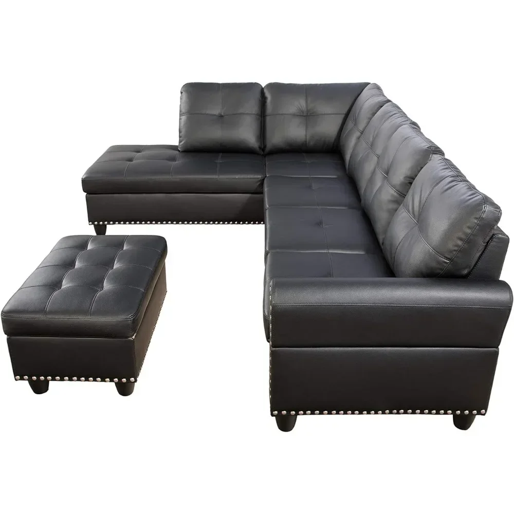 what colours go with a black sofa