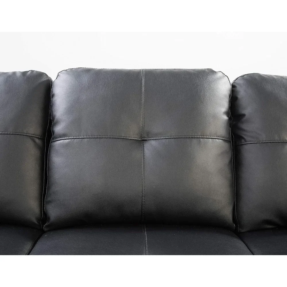 what colours go with a black sofa