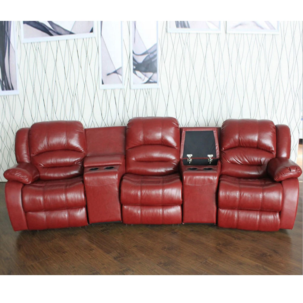 comfortable leather sofa