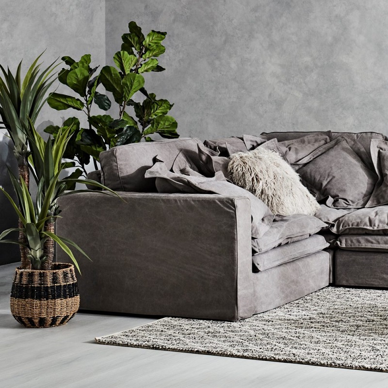 best material for sofa