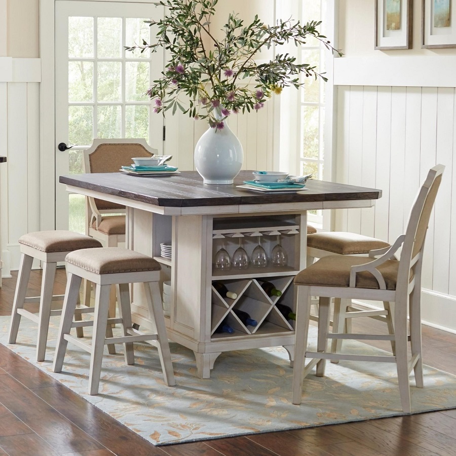 island kitchen table