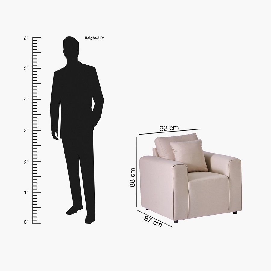 standard sofa seat height