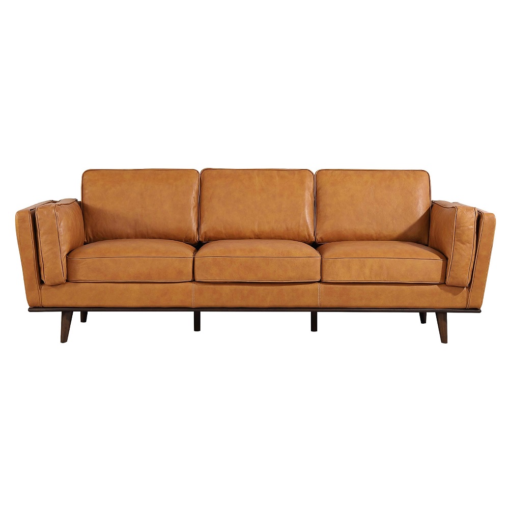 leather sofa bed