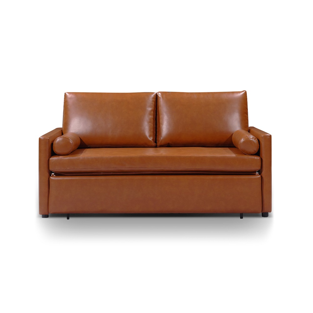 leather sofa bed