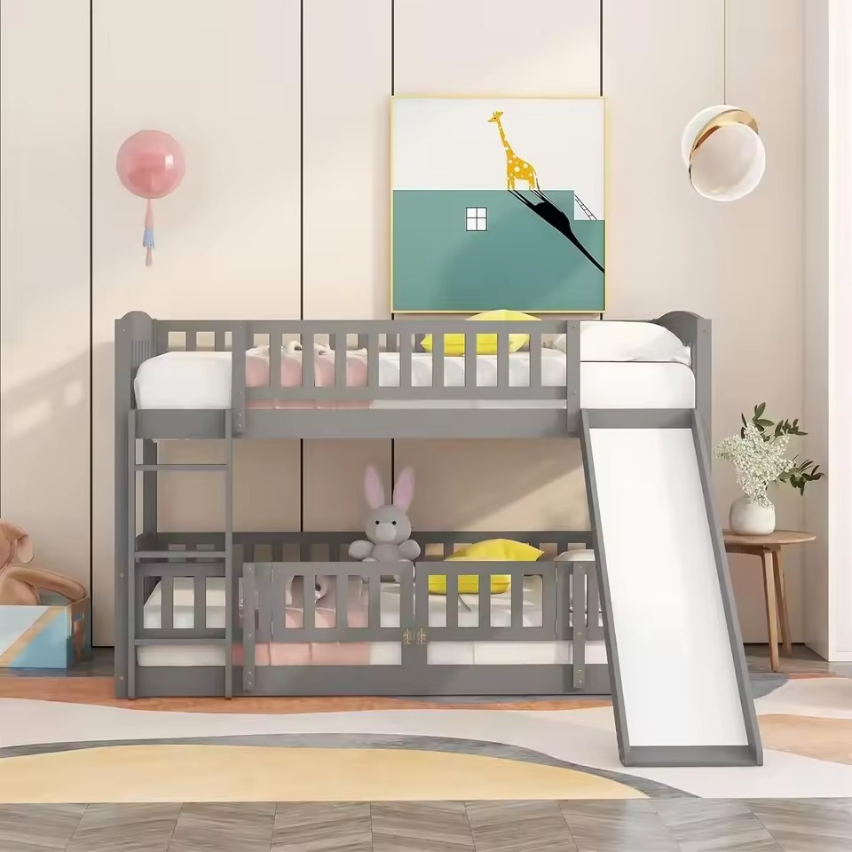 Bunk bed with slide