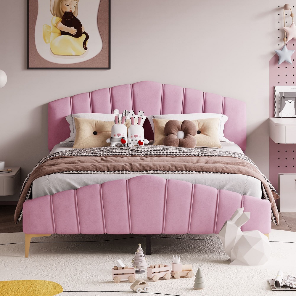 The charm of pink bed