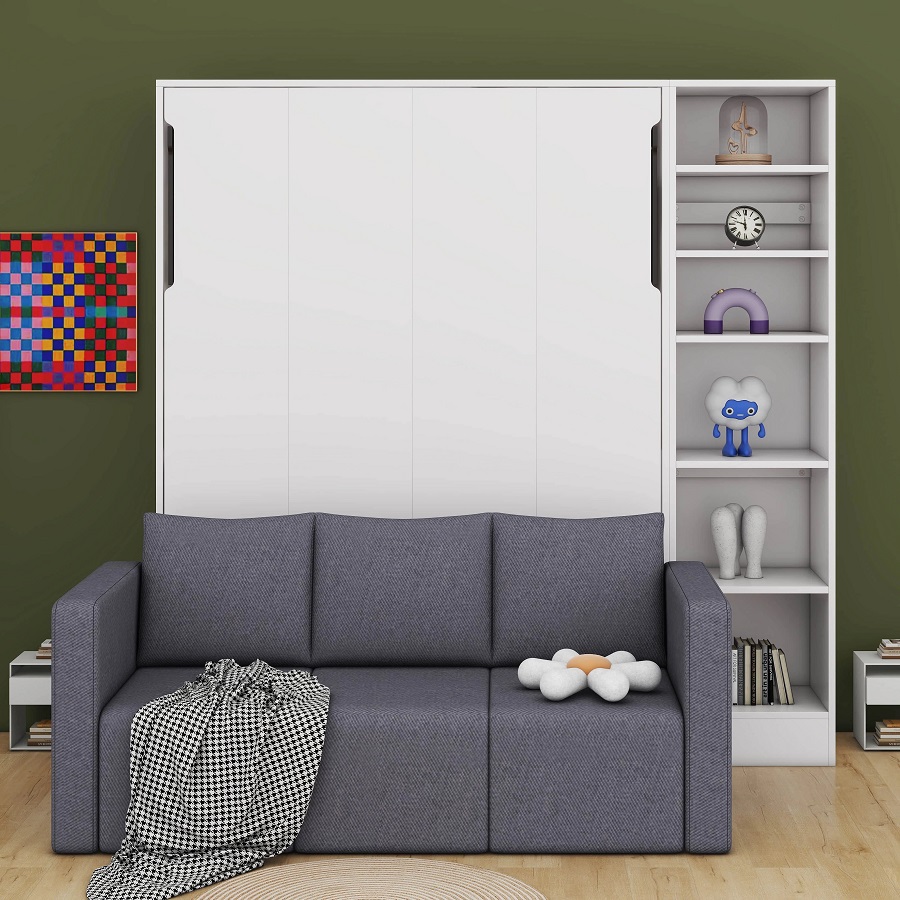 Murphy bed with sofa
