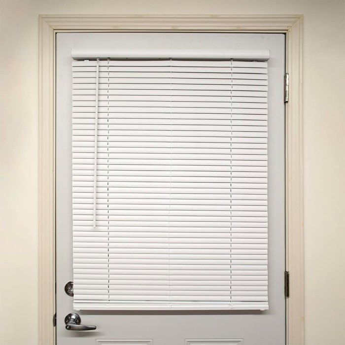 how to install mini blinds with metal brackets