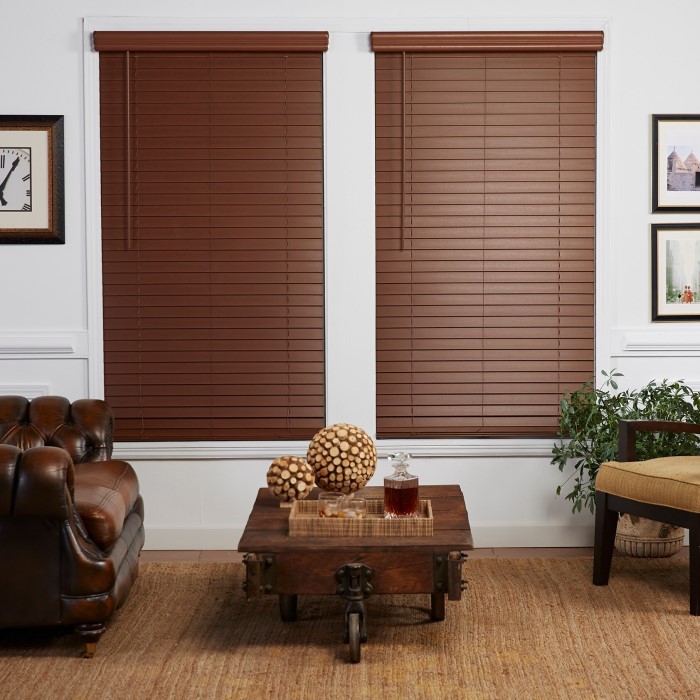 brown blinds